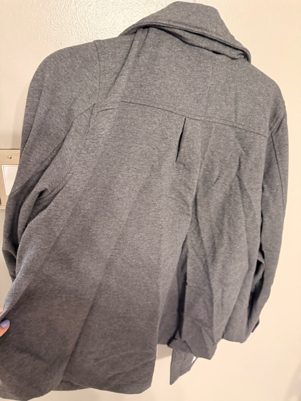 torrid Gray Knit Blazer Jacket - Picture 4 of 6